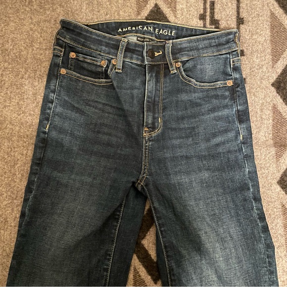 American Eagle next level stretch flared jeans, size 2short - Picture 2 of 6